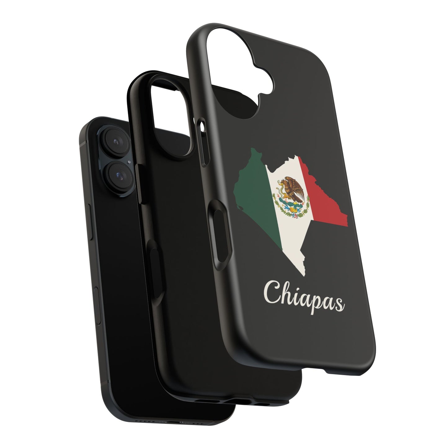 Chiapas Mexico Flag Map Phone Case | Mexican American Pride Tough Case for iPhone & Samsung