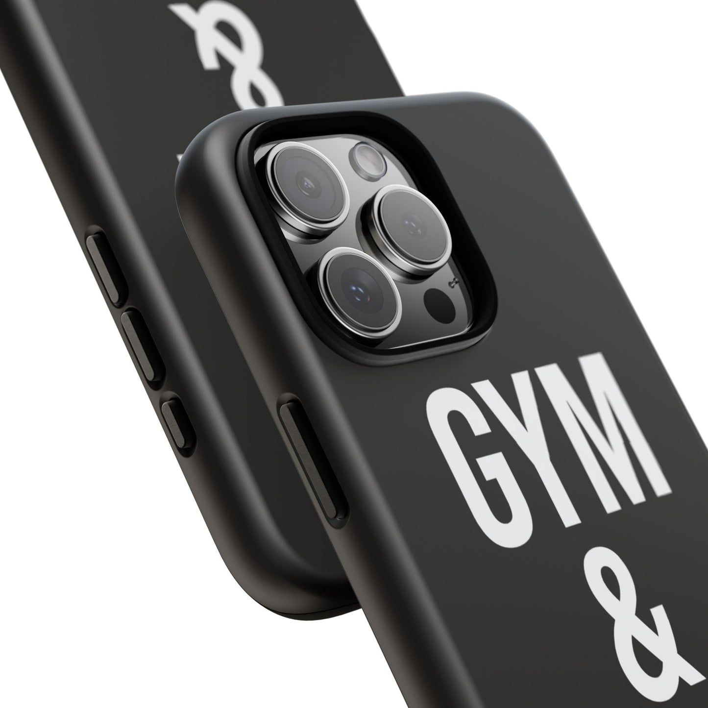 Gym & Jesus Phone Case Christian Faith Workout Gym Motivation Case