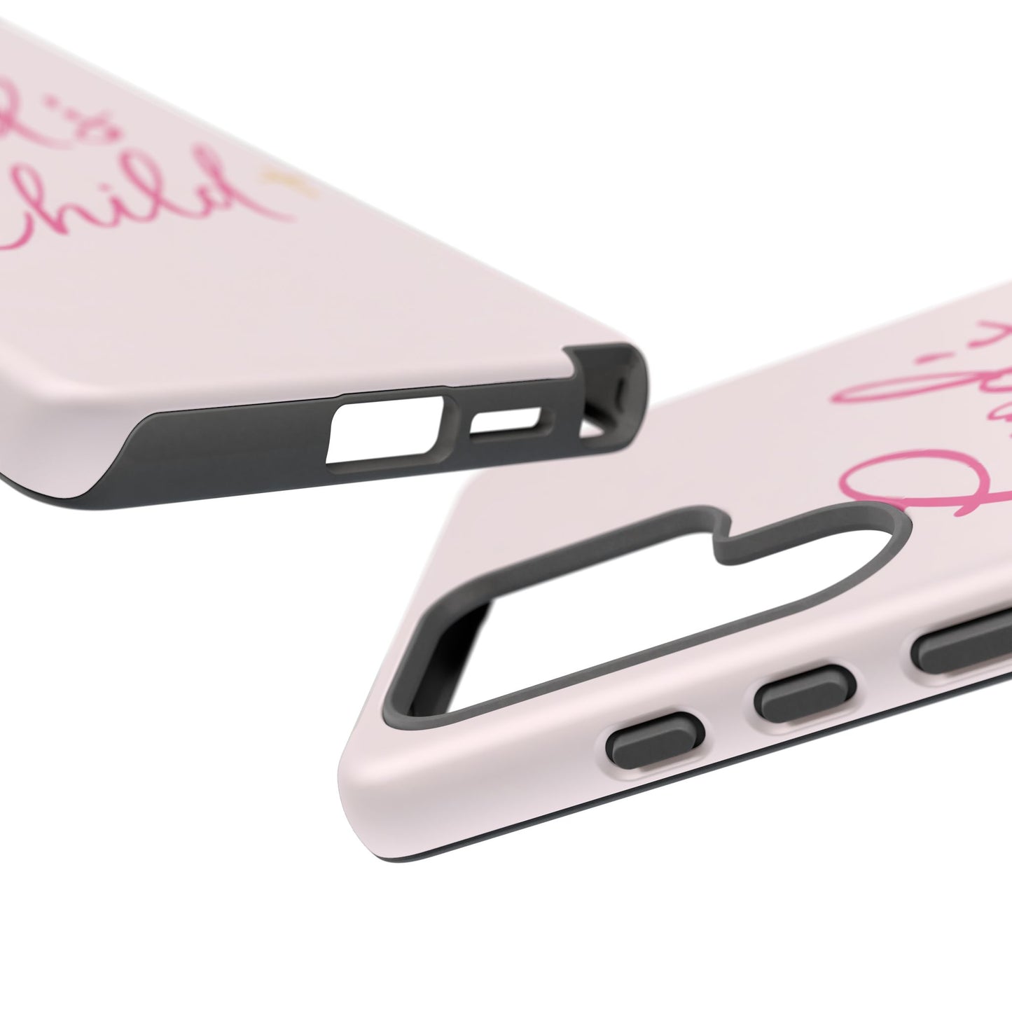 Gods Child Phone Case Christian Pink Aesthetic Tough iPhone Case
