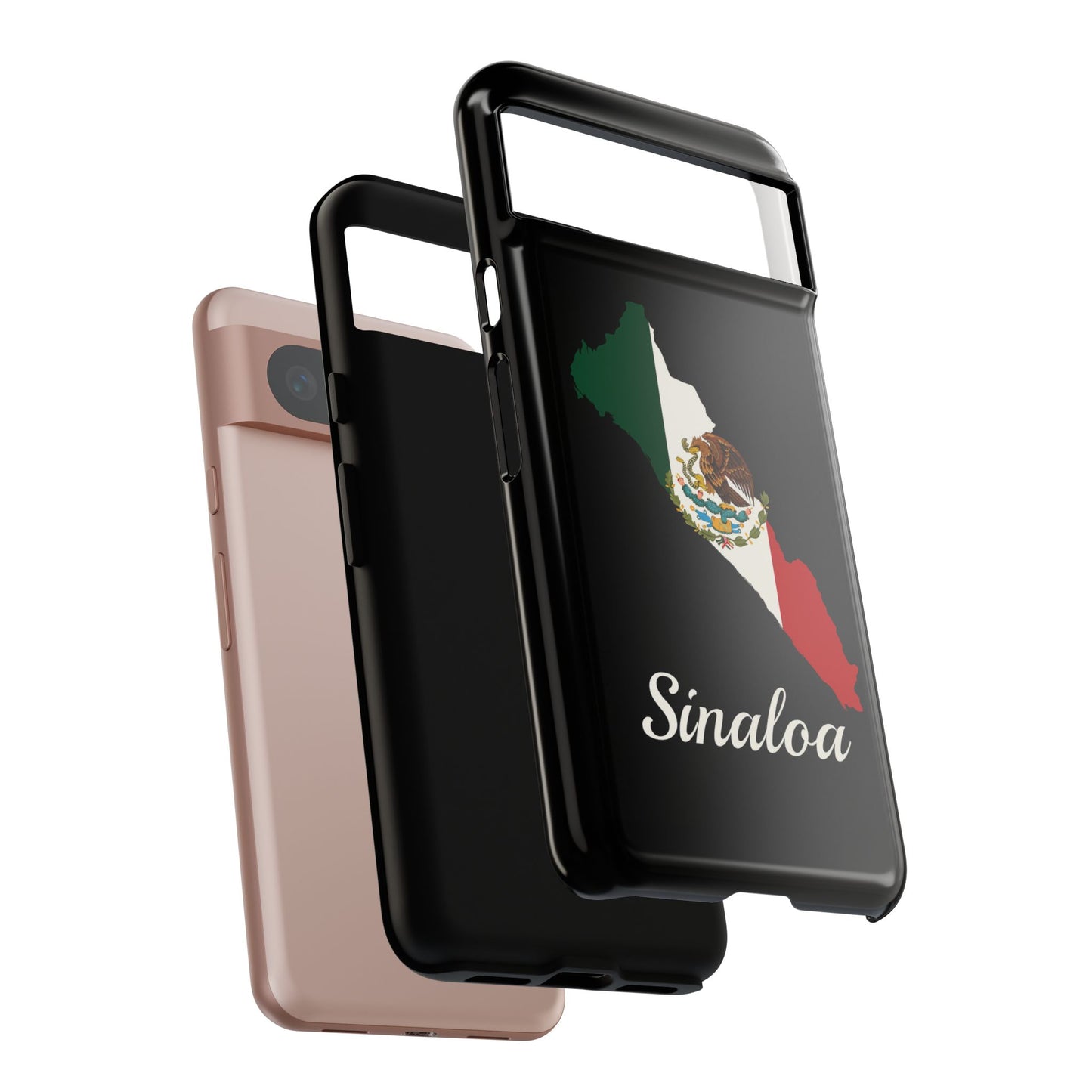 Sinaloa Mexico Flag Map Phone Case | Mexican American Pride Tough Case for iPhone & Samsung