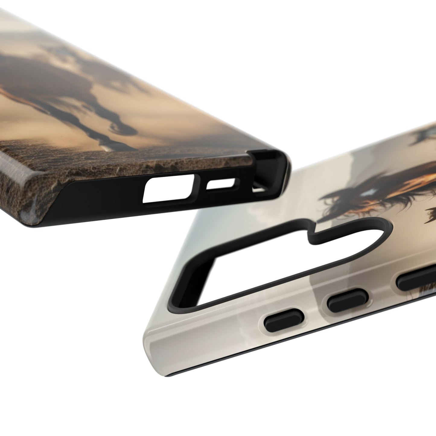 Running Horses Phone Case – Wild Mustang Herd Tough Case (iPhone, Samsung, Pixel)