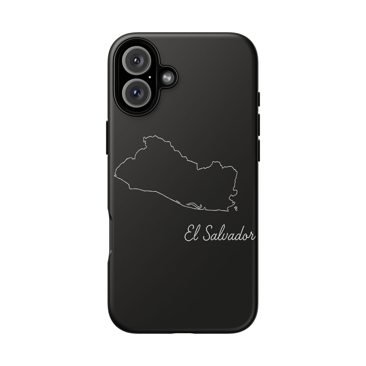 El Salvador Outline Phone Case – Minimal Country Map Tough Case (iPhone, Samsung, Pixel)