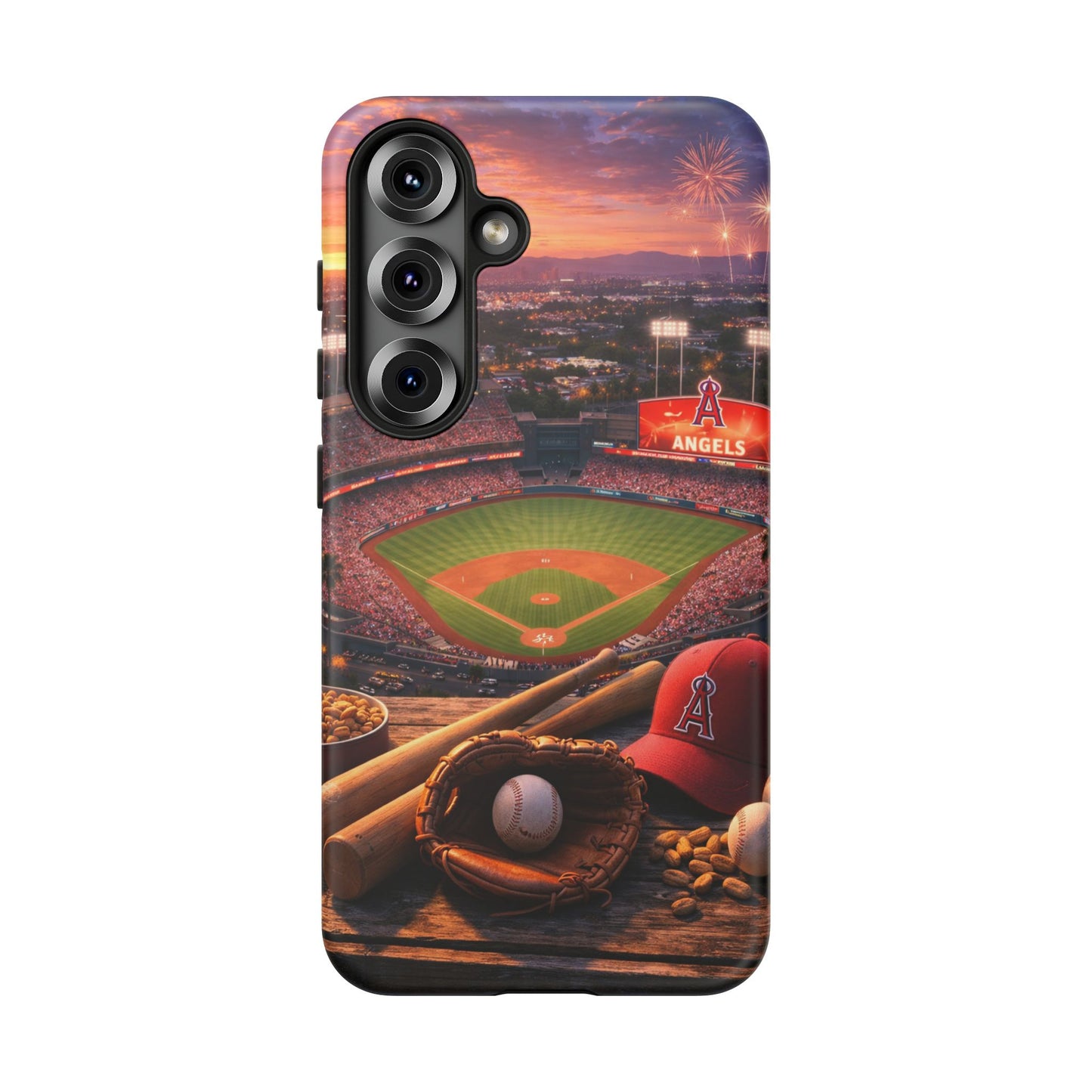 Baseball Stadium Phone Case Sports Fan Ballpark Game Day Tough Case