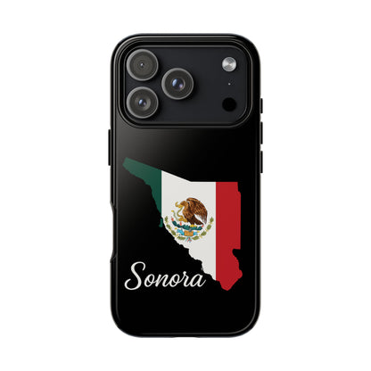 Sonora Mexico Flag Map Phone Case | Mexican American Pride Tough Case for iPhone & Samsung