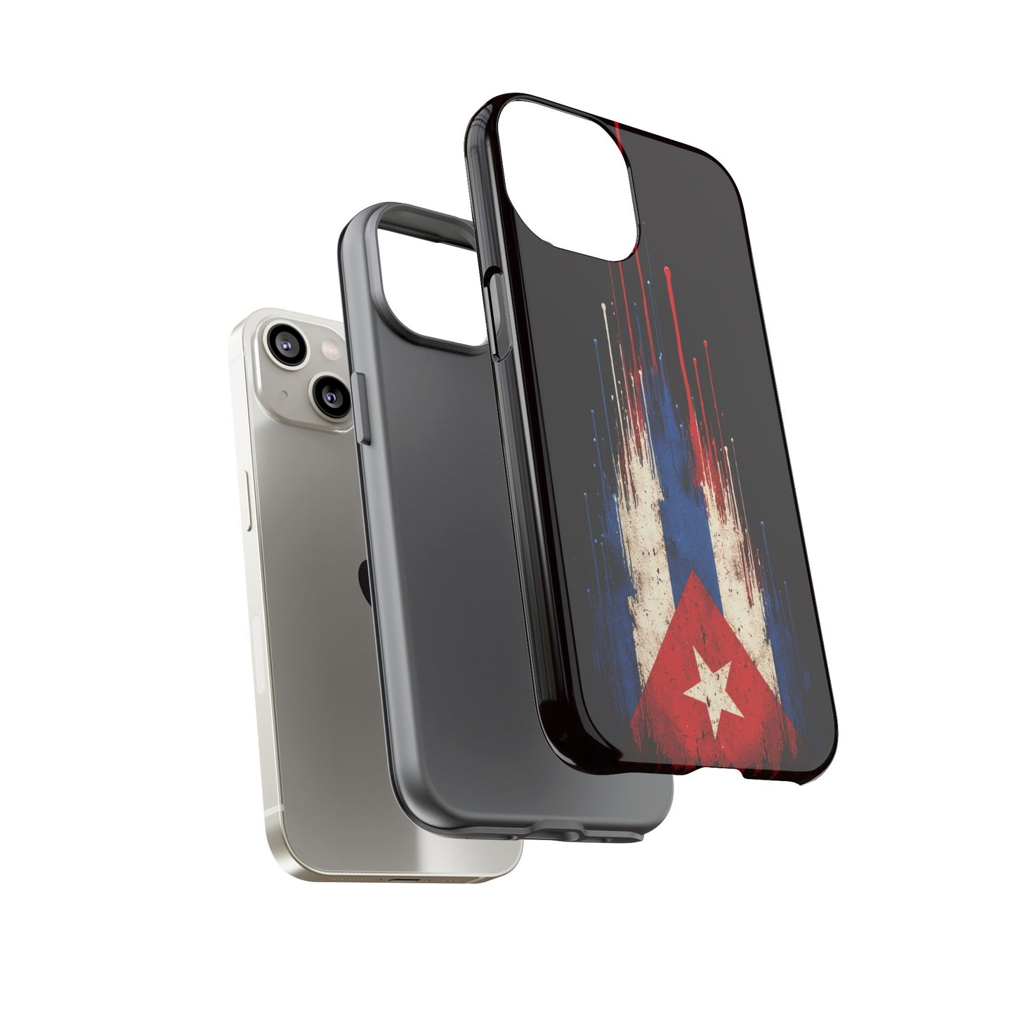Cuban Flag Phone Case | Cuba Flag Tough Case | Patriotic Cuban Pride iPhone Samsung Protective Cover
