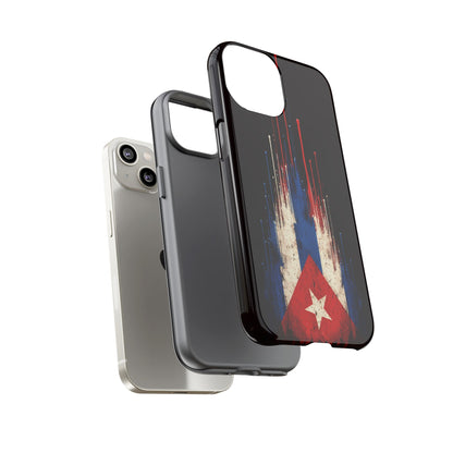 Cuban Flag Phone Case | Cuba Flag Tough Case | Patriotic Cuban Pride iPhone Samsung Protective Cover