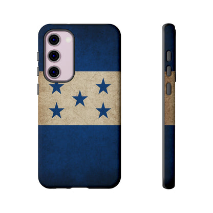 Honduras Flag Phone Case | Vintage Honduran Flag iPhone & Samsung Tough Protective Case