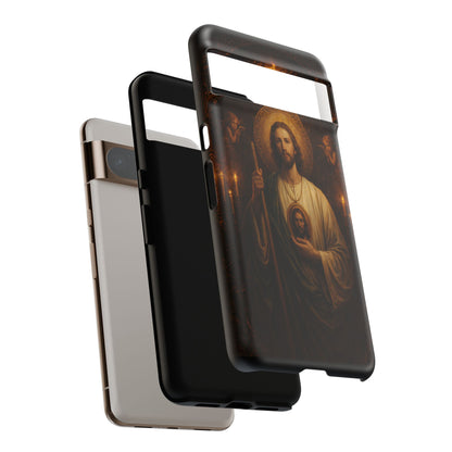 San Judas Phone Case Saint Jude Catholic Saint Religious Art Portrait Tough