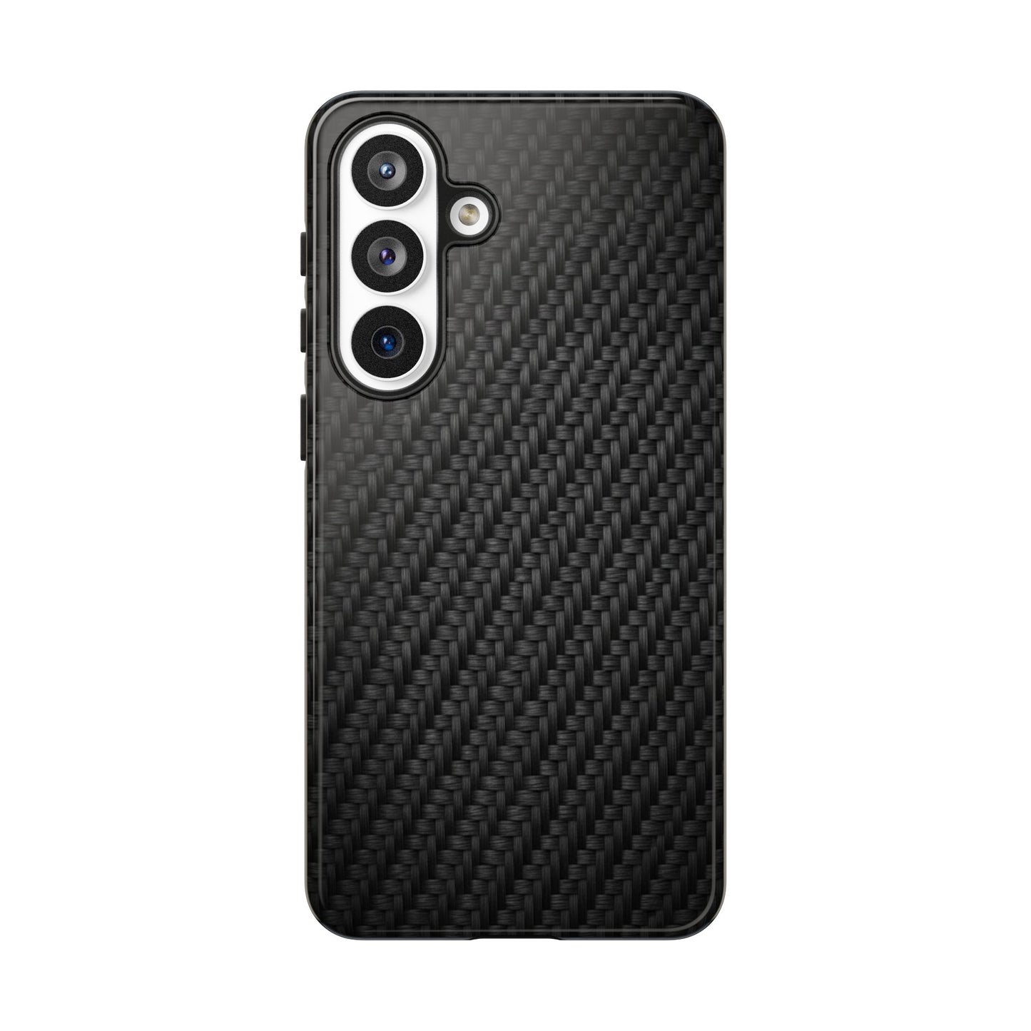 Carbon Fiber Inspired Phone Case – Rugged Slim Protective Tech Case for iPhone & Samsung