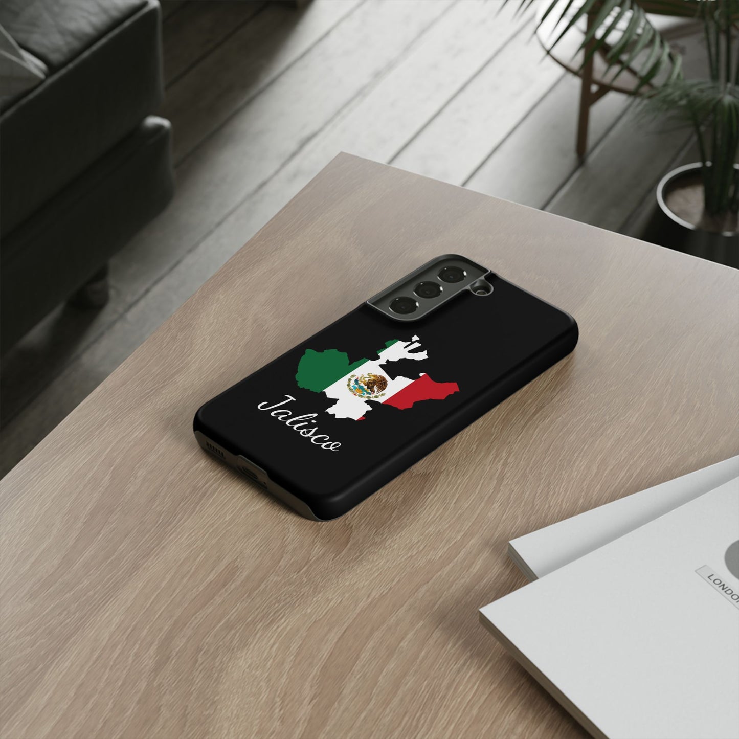 Jalisco Mexico Flag Map Phone Case | Mexican American Pride Tough Case for iPhone & Samsung