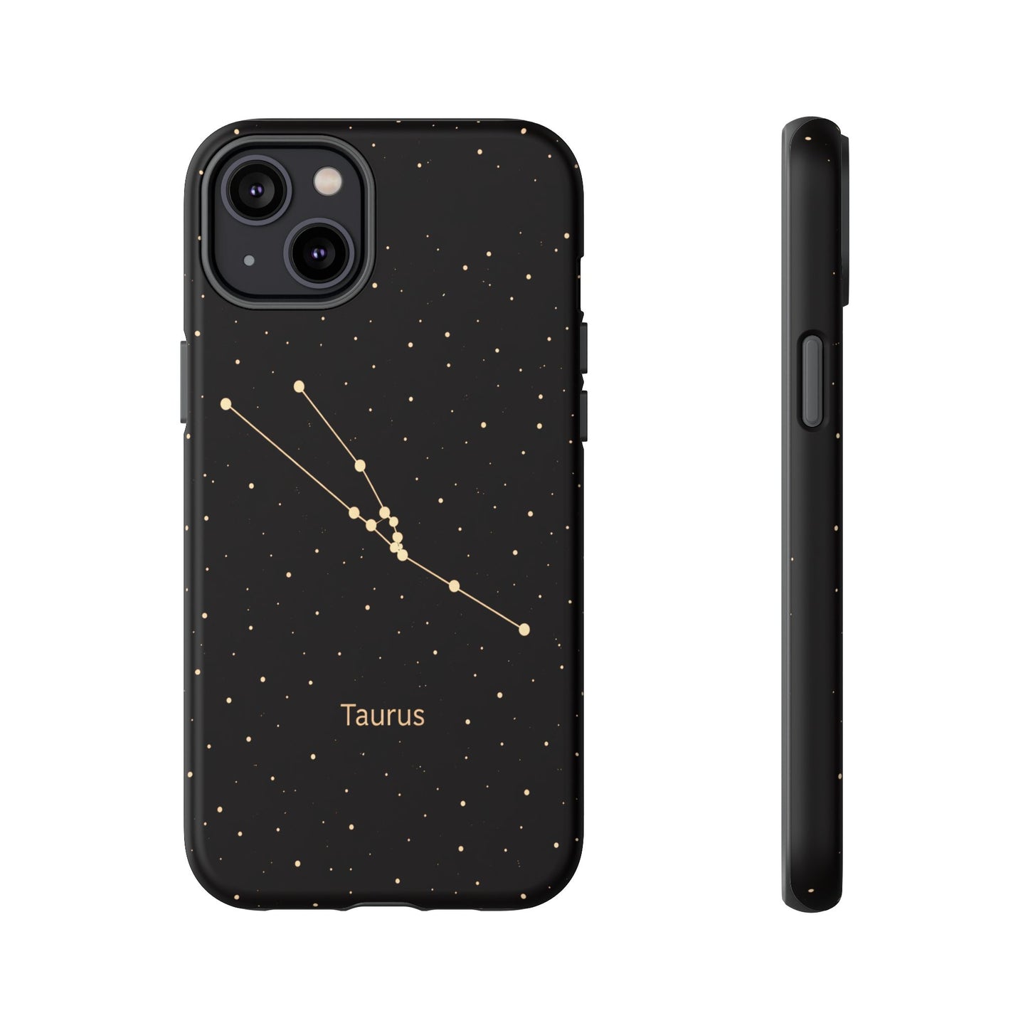 Taurus Zodiac Constellation Phone Case – Luxe Gold Celestial Cover