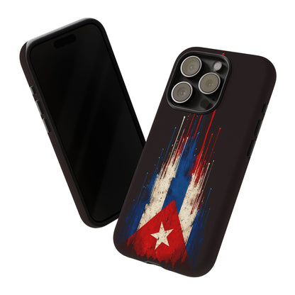 Cuban Flag Phone Case | Cuba Flag Tough Case | Patriotic Cuban Pride iPhone Samsung Protective Cover