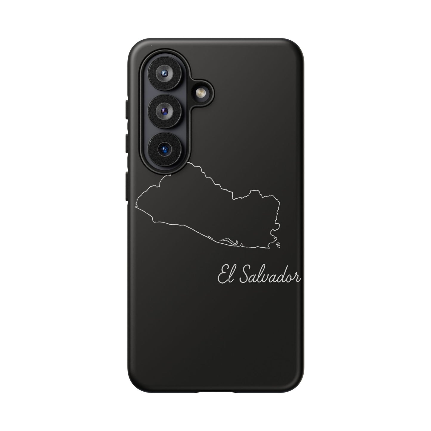 El Salvador Outline Phone Case – Minimal Country Map Tough Case (iPhone, Samsung, Pixel)