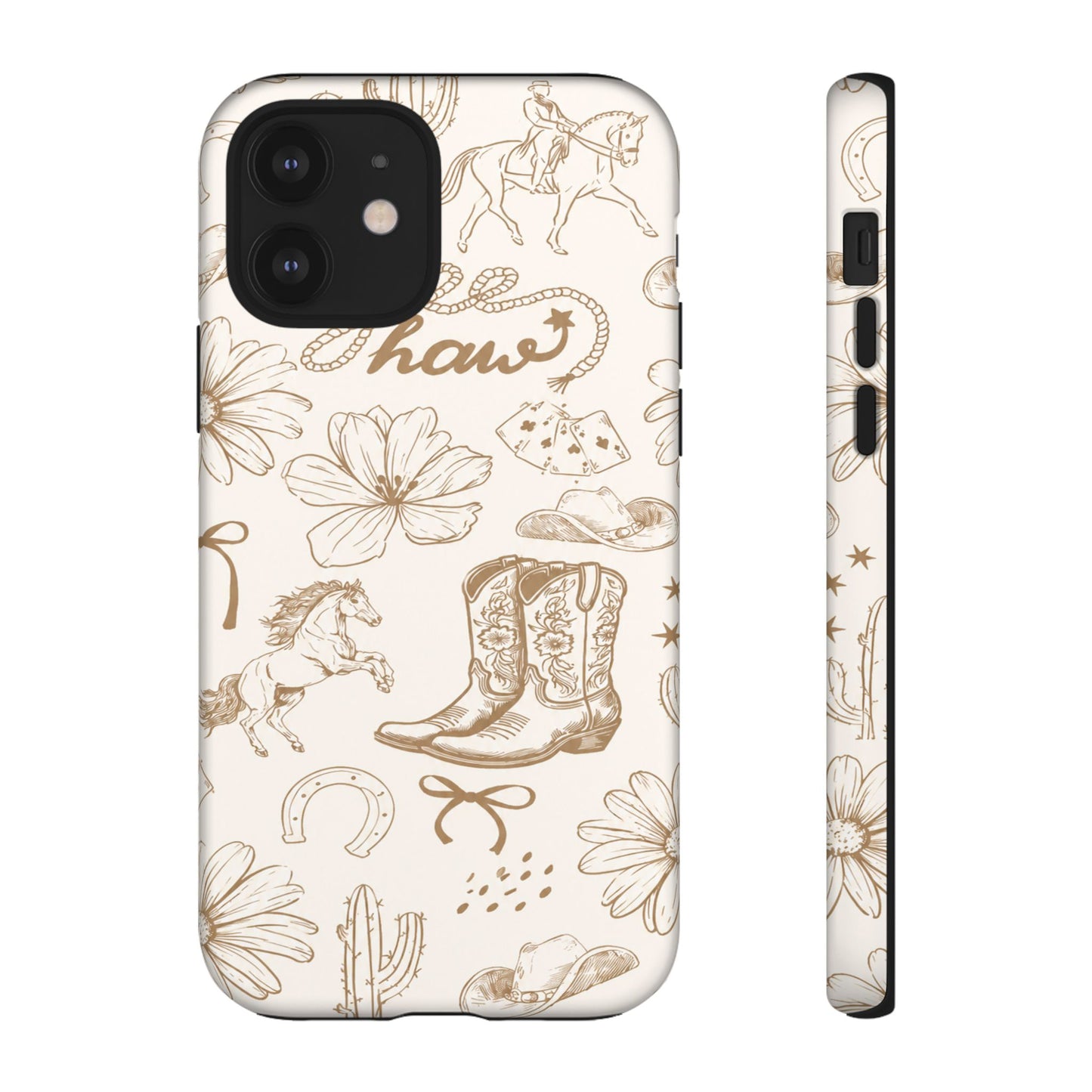 Western Cowgirl Phone Case for iPhone Samsung Galaxy Pixel Tough Case