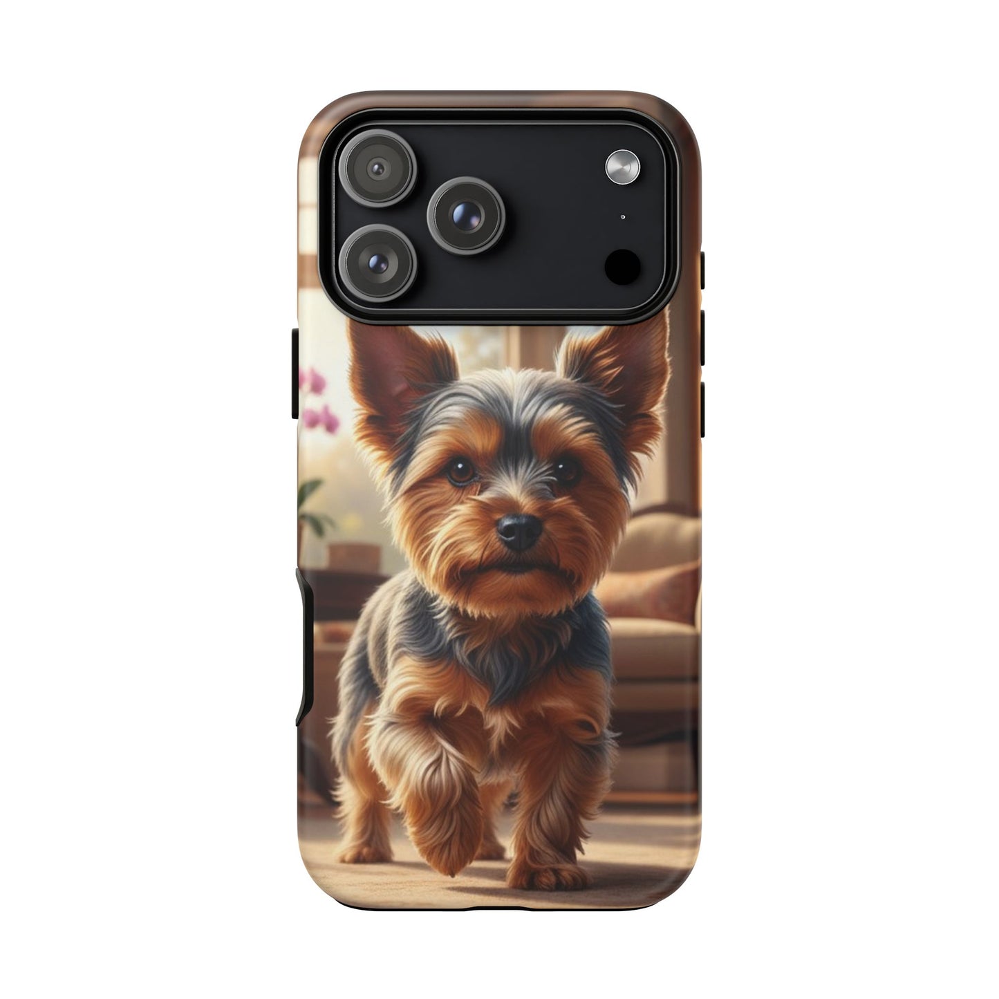 Yorkshire Terrier Phone Case – Cute Yorkie Puppy Tough Case (iPhone, Samsung, Pixel)