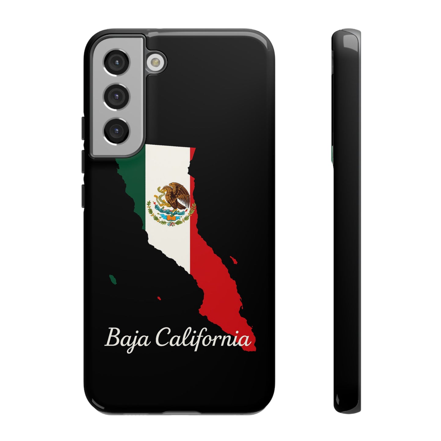 Baja California Mexico Flag Map Phone Case | Mexican American Pride Tough Case for iPhone & Samsung