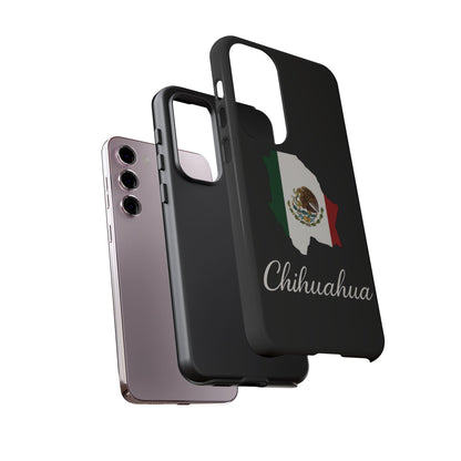 Chihuahua Mexico Flag Map Phone Case | Mexican American Pride Tough Case for iPhone & Samsung