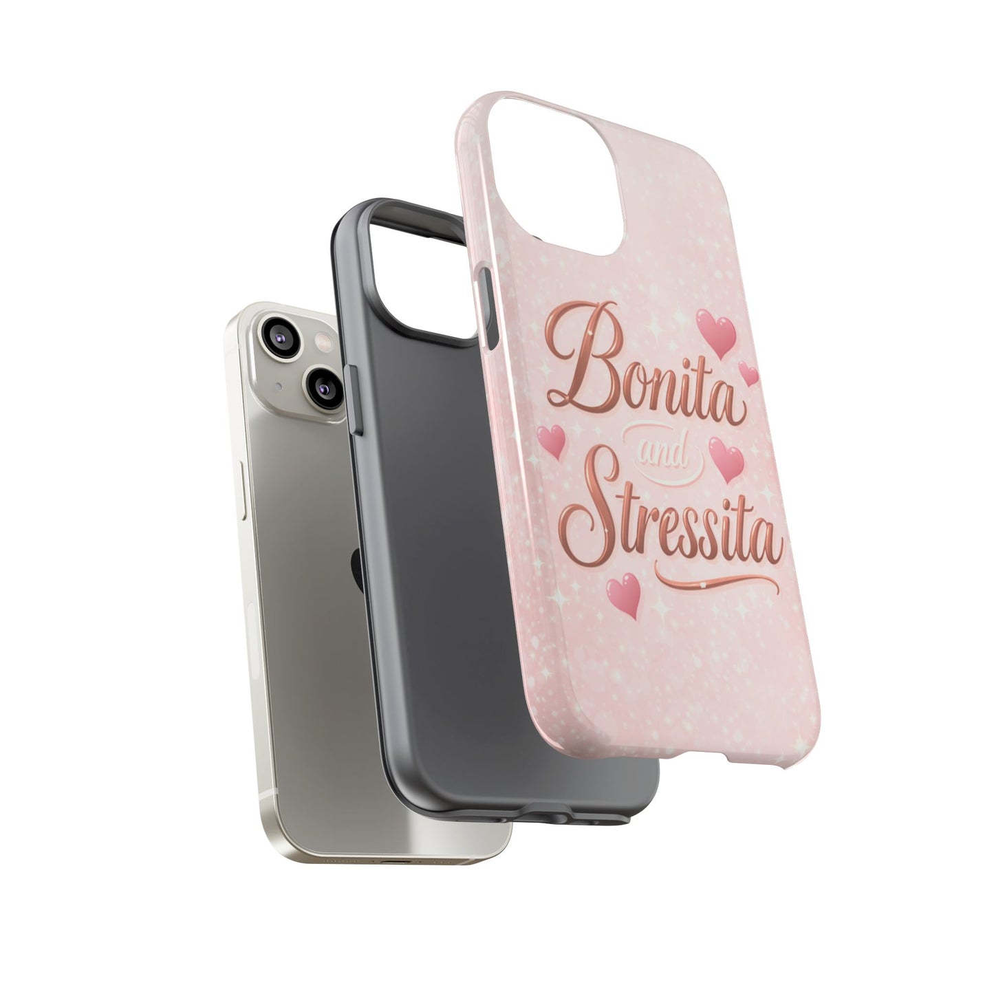 Bonita Stressita Phone Case Cute Latina Aesthetic Pink Coquette Case