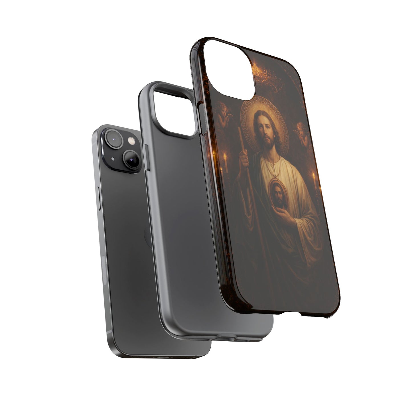 San Judas Phone Case Saint Jude Catholic Saint Religious Art Portrait Tough