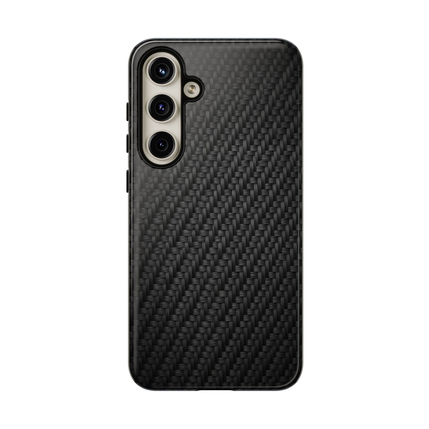 Carbon Fiber Inspired Phone Case – Rugged Slim Protective Tech Case for iPhone & Samsung