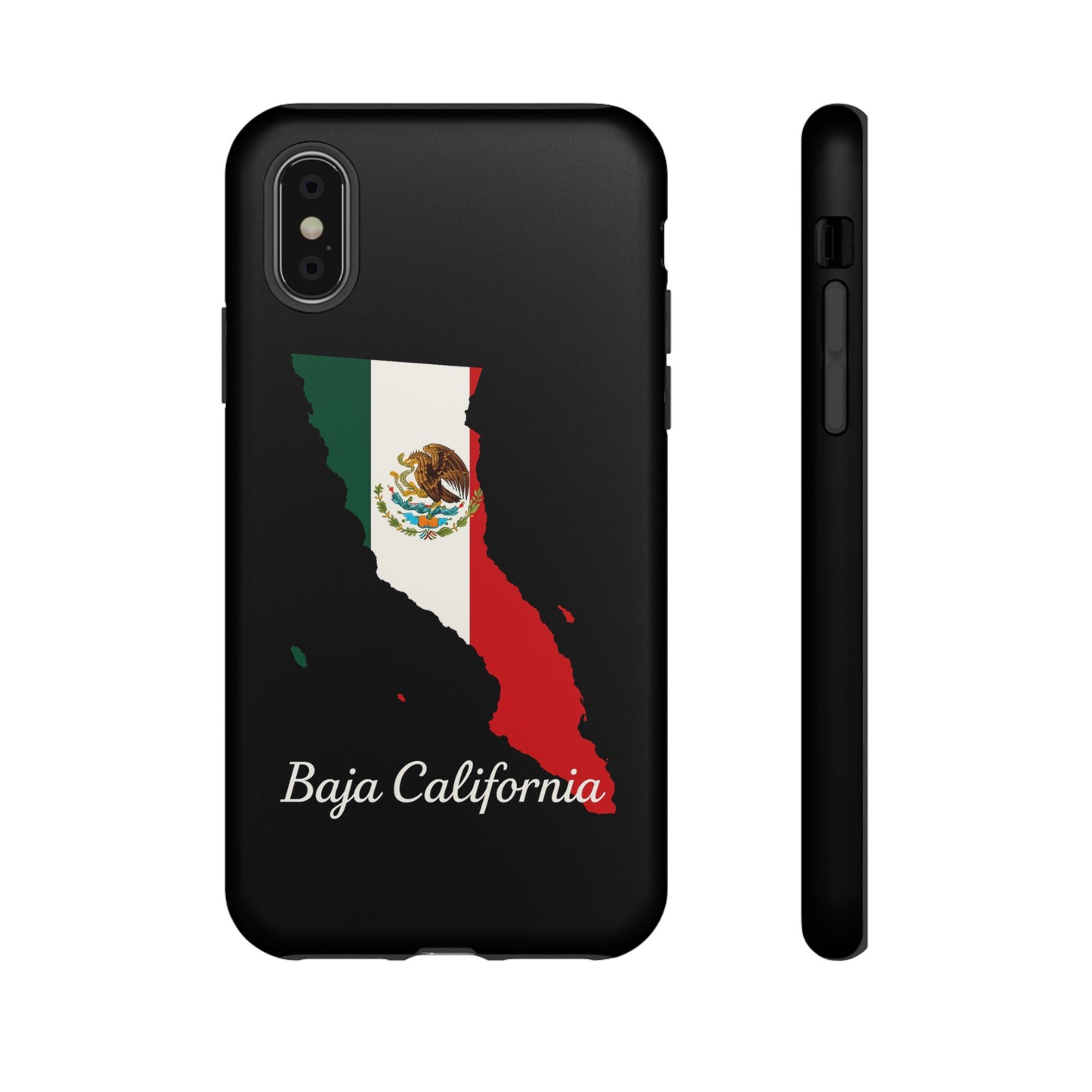 Baja California Mexico Flag Map Phone Case | Mexican American Pride Tough Case for iPhone & Samsung