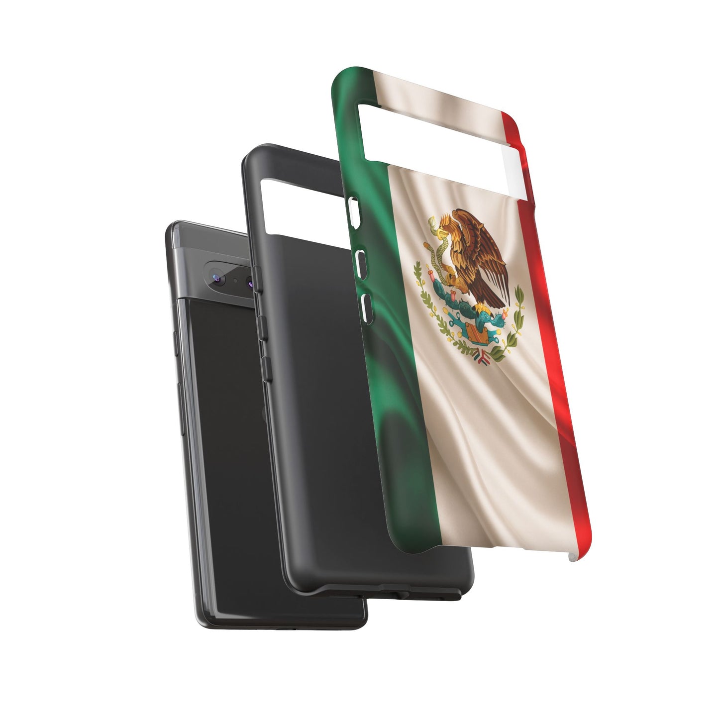 Mexico Flag Phone Case | Mexican Pride iPhone & Samsung Case | Tricolor Aesthetic Tough Protective Cover