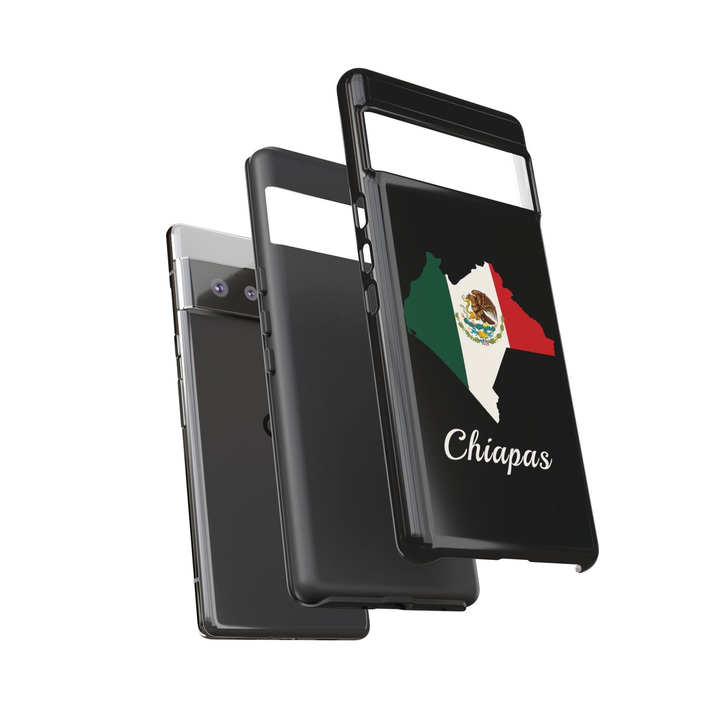 Chiapas Mexico Flag Map Phone Case | Mexican American Pride Tough Case for iPhone & Samsung
