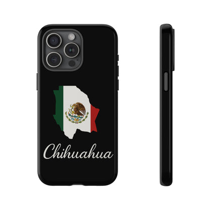 Chihuahua Mexico Flag Map Phone Case | Mexican American Pride Tough Case for iPhone & Samsung