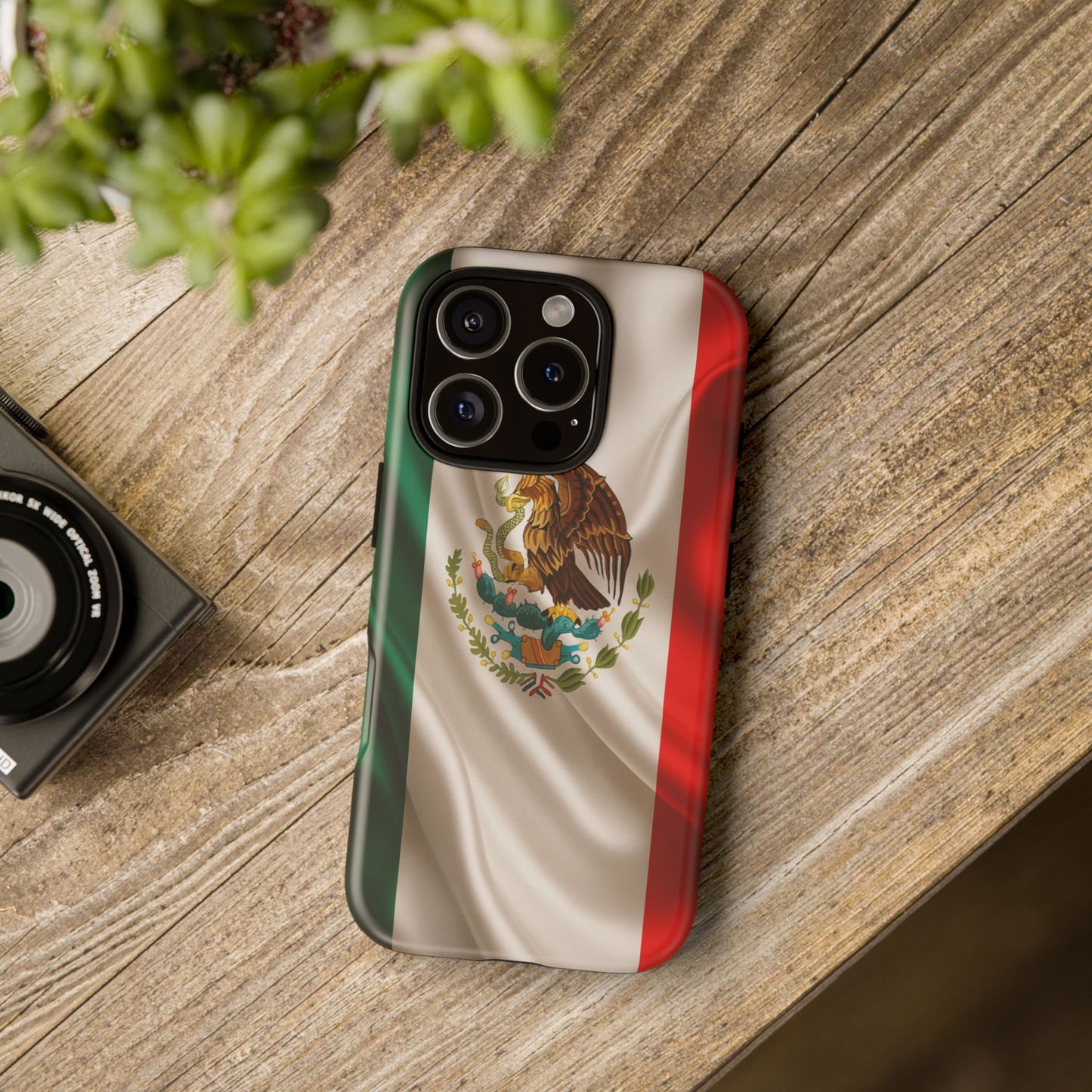 Mexico Flag Phone Case | Mexican Pride iPhone & Samsung Case | Tricolor Aesthetic Tough Protective Cover