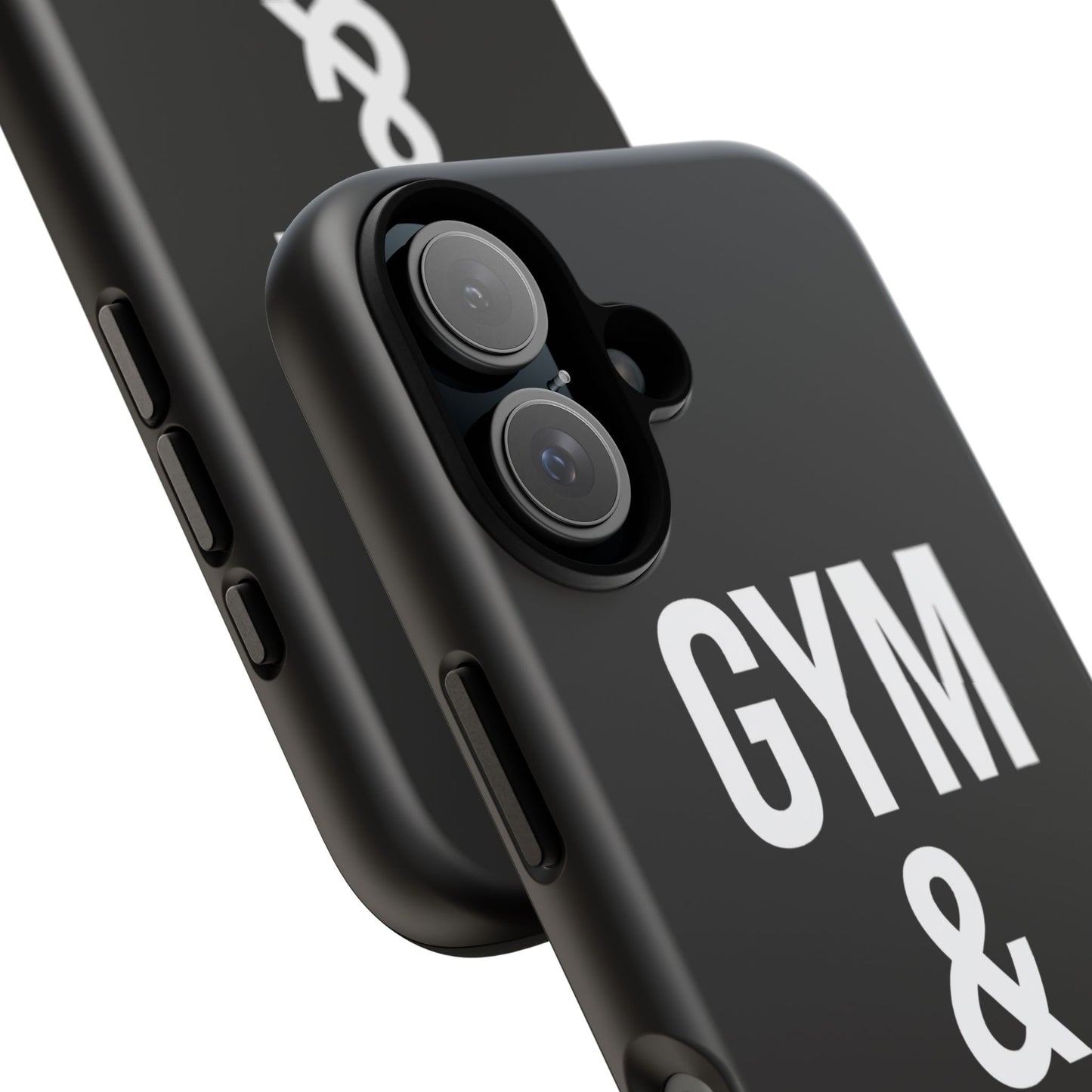 Gym & Jesus Phone Case Christian Faith Workout Gym Motivation Case