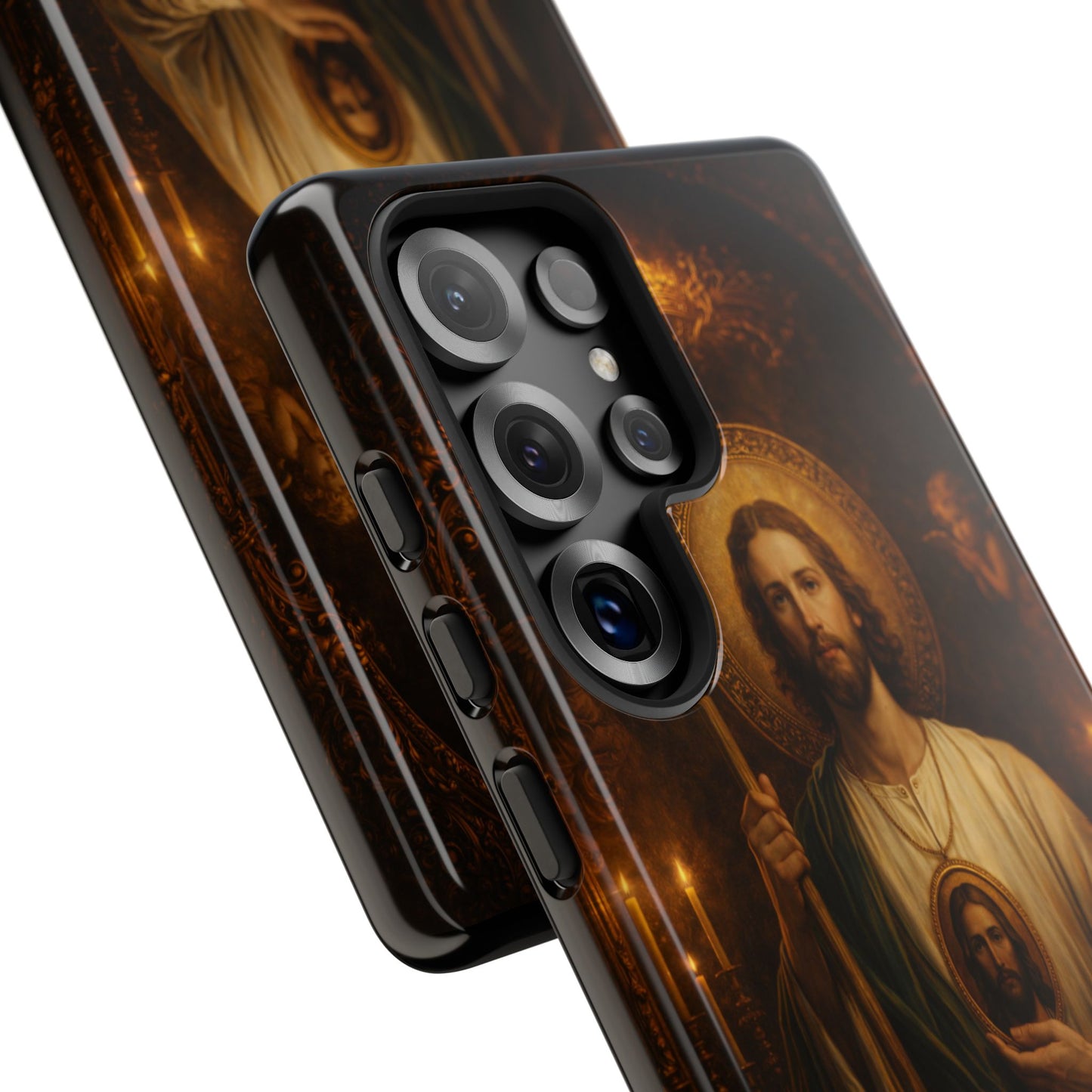San Judas Phone Case Saint Jude Catholic Saint Religious Art Portrait Tough