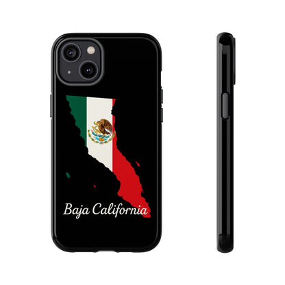 Baja California Mexico Flag Map Phone Case | Mexican American Pride Tough Case for iPhone & Samsung