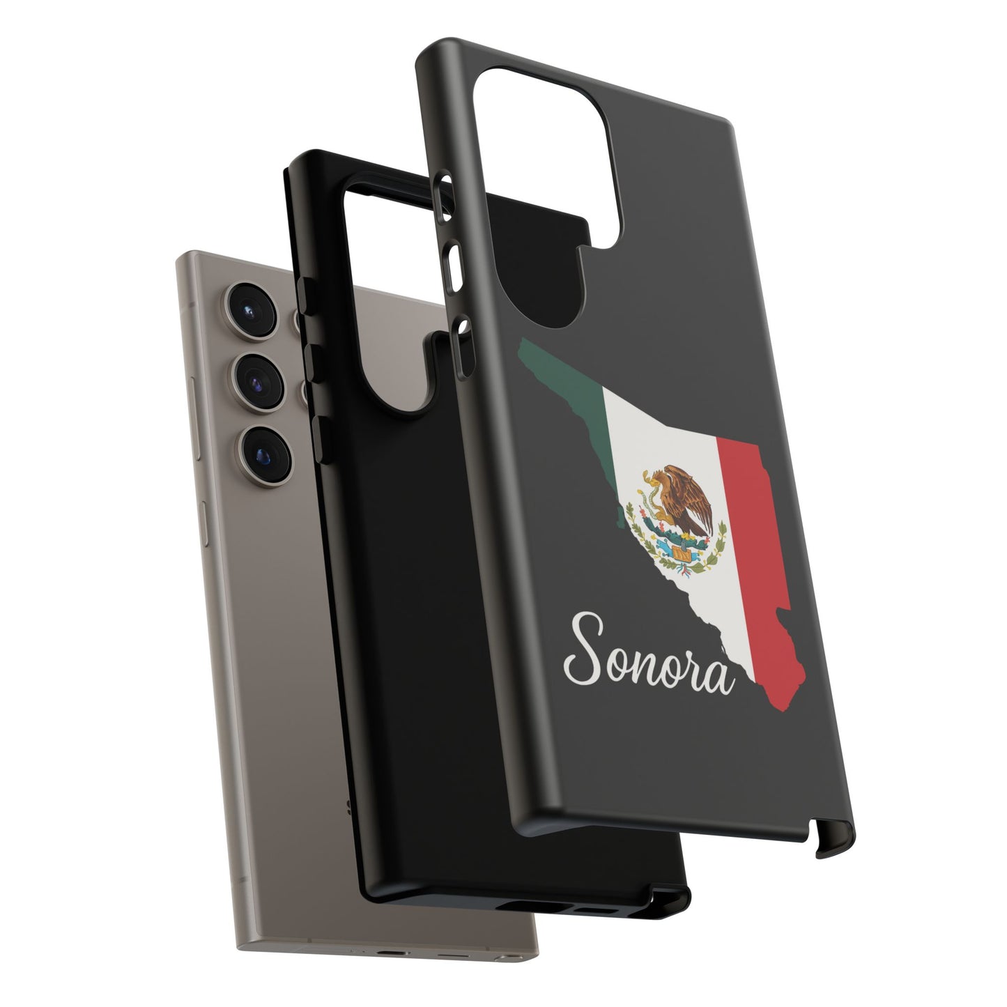 Sonora Mexico Flag Map Phone Case | Mexican American Pride Tough Case for iPhone & Samsung