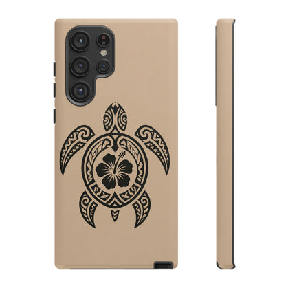 Polynesian Turtle Phone Case | Hawaiian Beach Tough Cover