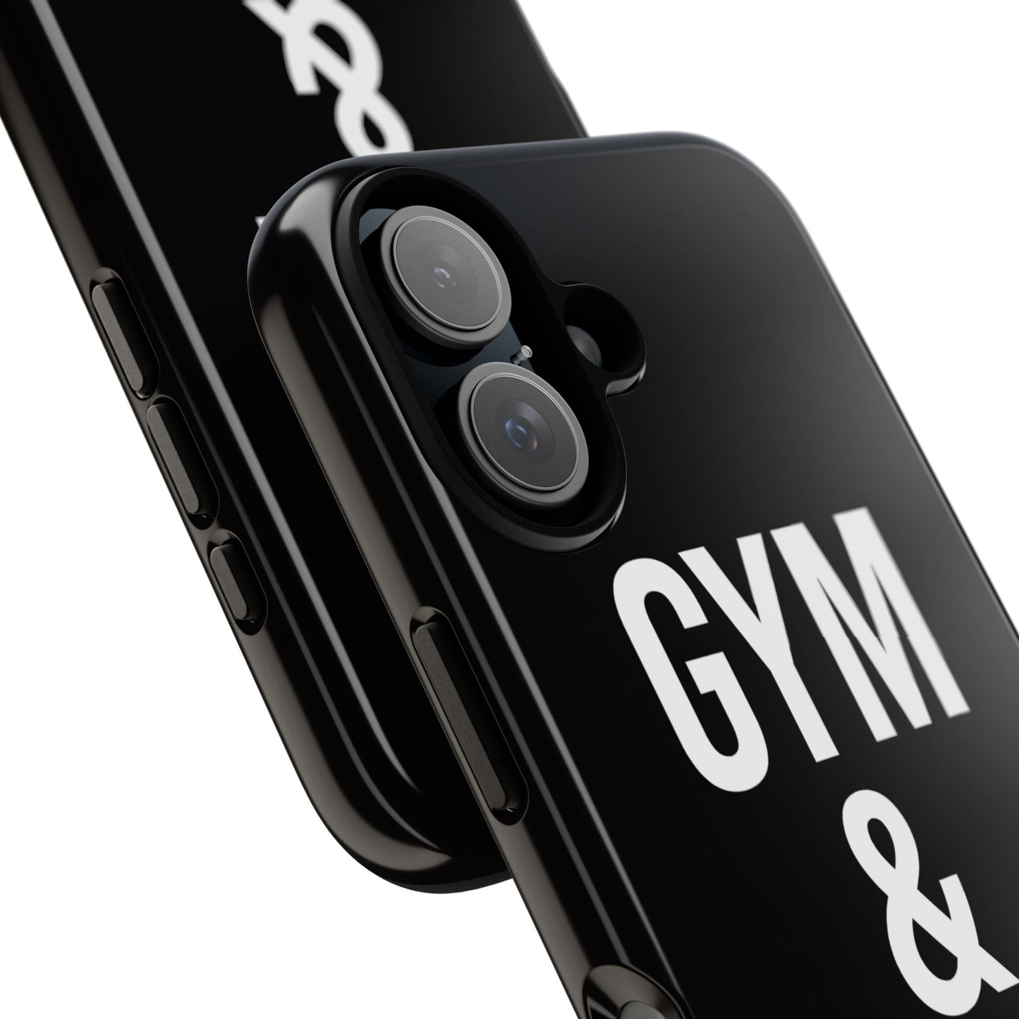 Gym & Jesus Phone Case Christian Faith Workout Gym Motivation Case