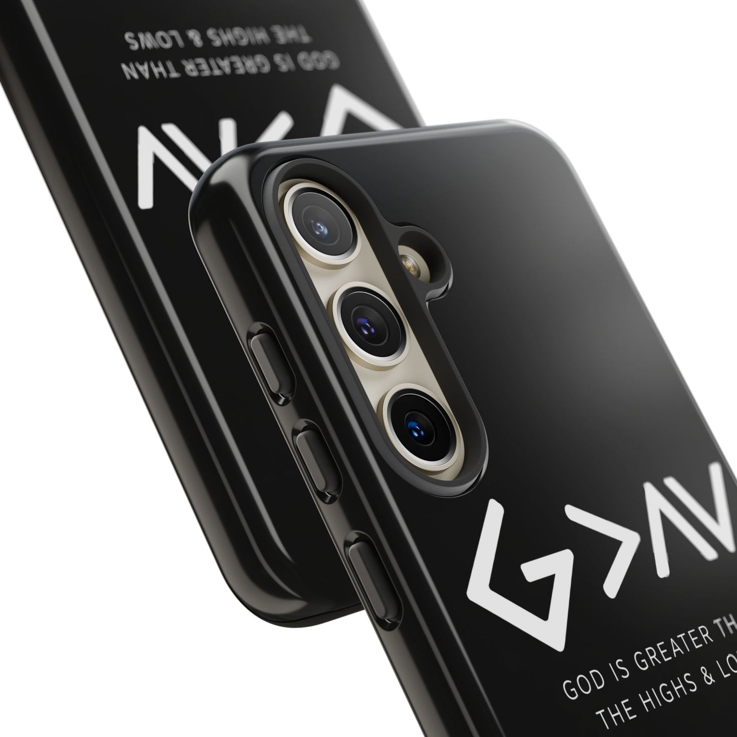 God Is Greater Than The Highs & Lows G>∧∨ Christian Phone Case