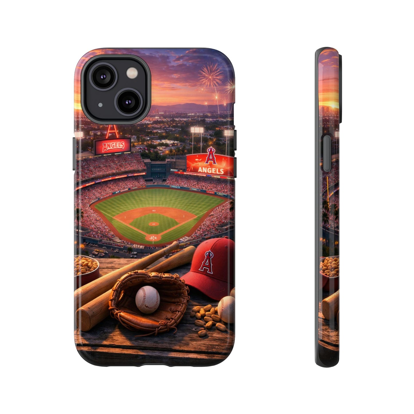 Baseball Stadium Phone Case Sports Fan Ballpark Game Day Tough Case
