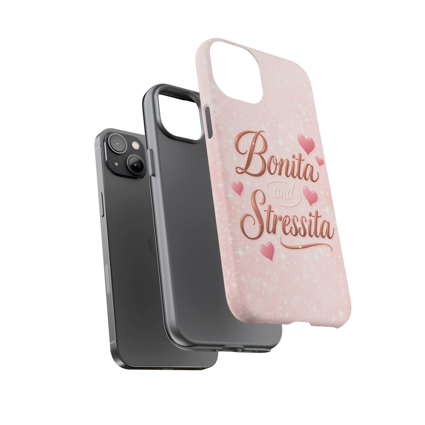 Bonita Stressita Phone Case Cute Latina Aesthetic Pink Coquette Case