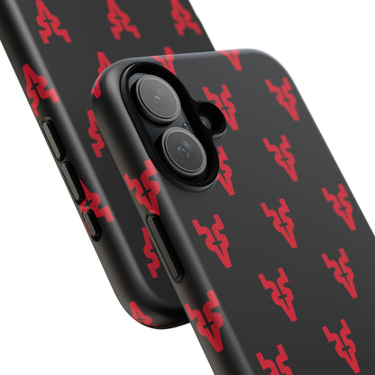Mazatlán Bull Phone Case – Black Red Streetwear Tough Shockproof Cover