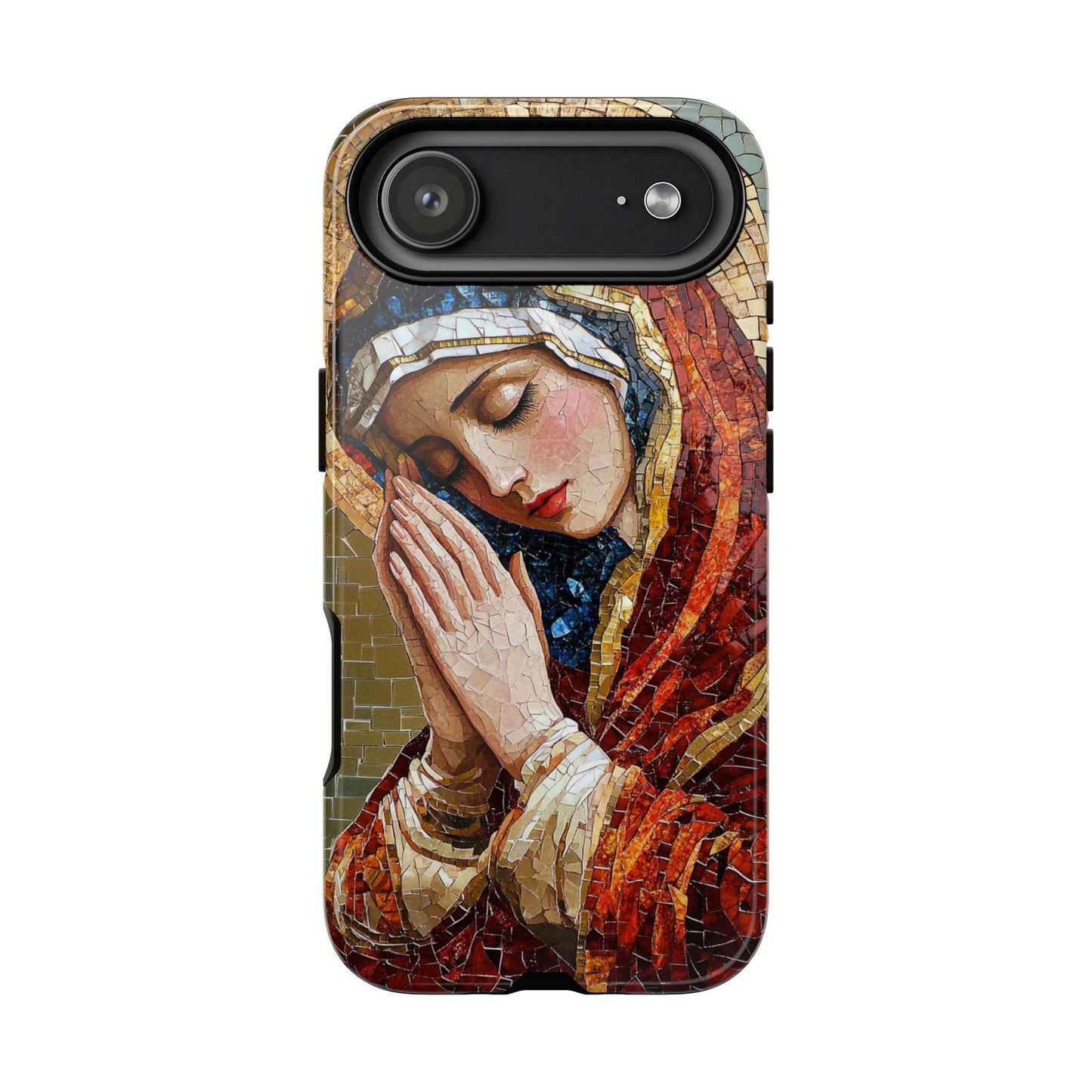 Virgin Mary Phone Case, Catholic Phone Case, Christian Aesthetic Case, Religious iPhone Case, Saint Art Case, Faith Gift