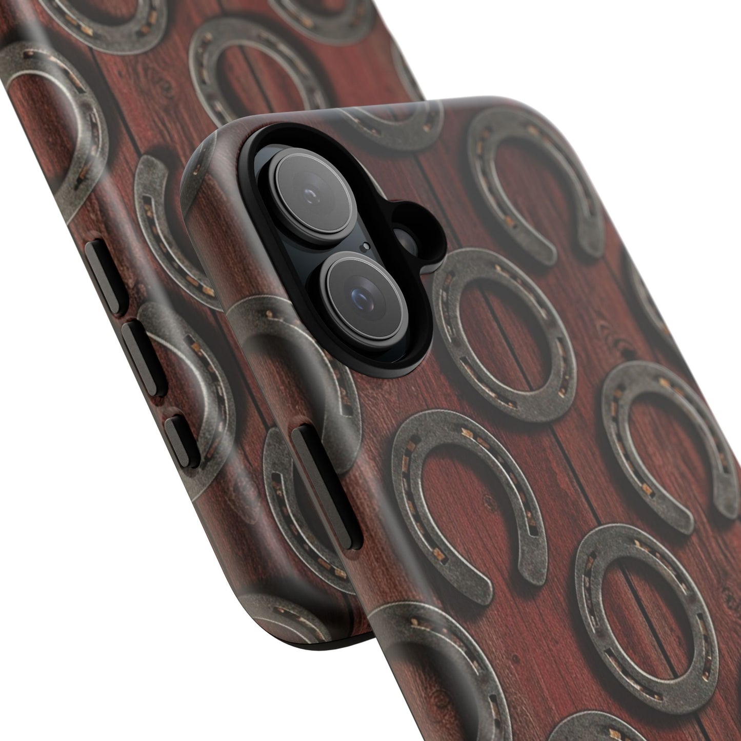 Rustic Horseshoe Western Phone Case – Cowboy Country Ranch Tough Case
