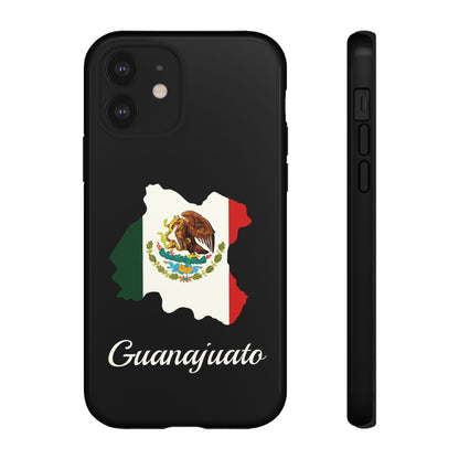 Guanajuato Mexico Flag Map Phone Case | Mexican American Pride Tough Case for iPhone & Samsung