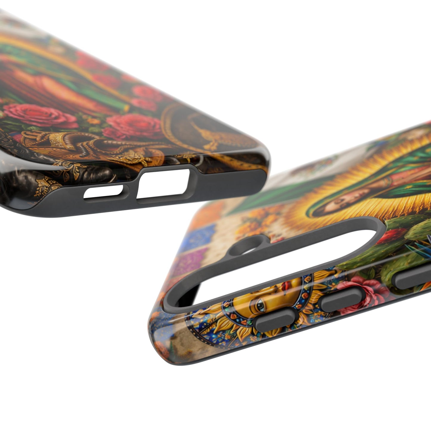 Virgen de Guadalupe Phone Case Mexican Floral iPhone Samsung Pixel Case