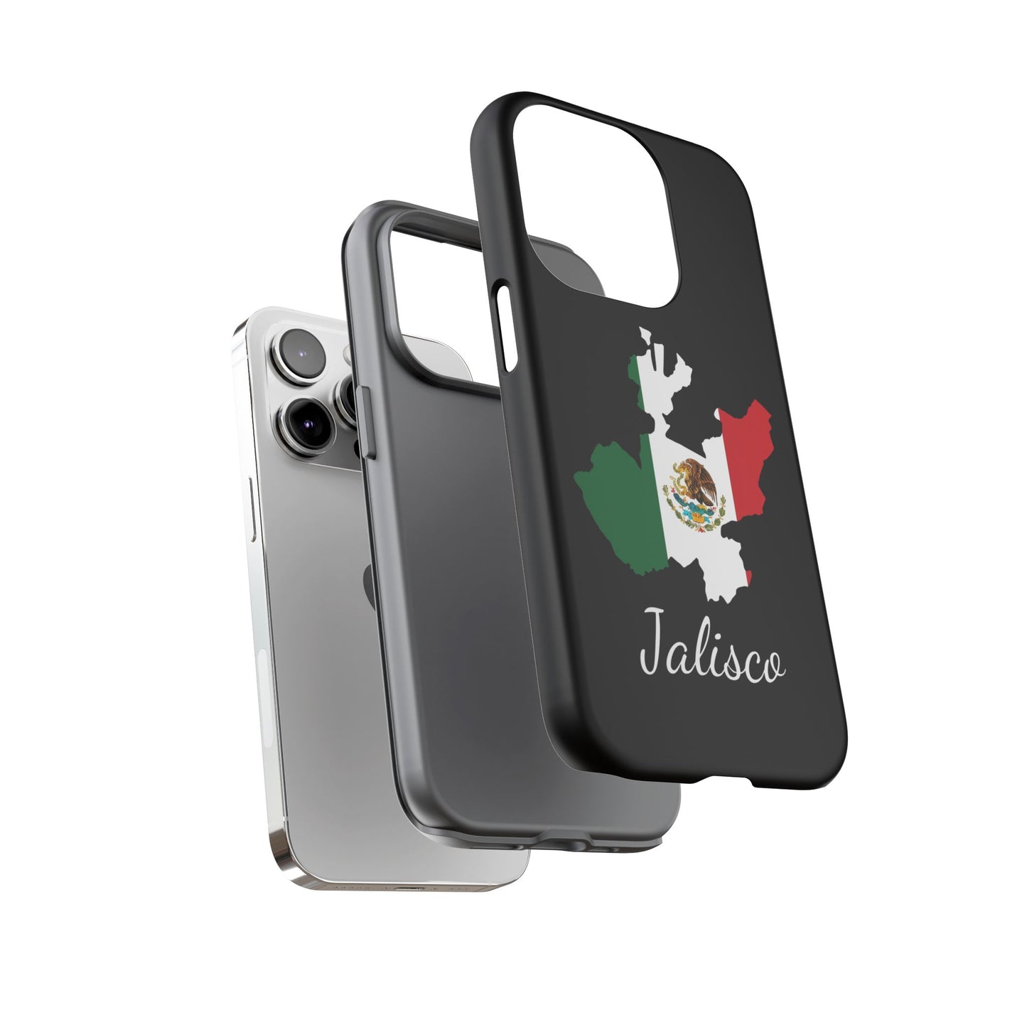 Jalisco Mexico Flag Map Phone Case | Mexican American Pride Tough Case for iPhone & Samsung