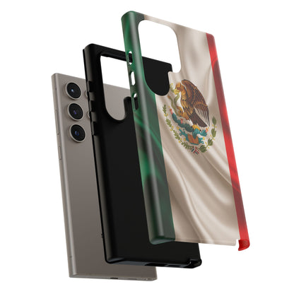 Mexico Flag Phone Case | Mexican Pride iPhone & Samsung Case | Tricolor Aesthetic Tough Protective Cover
