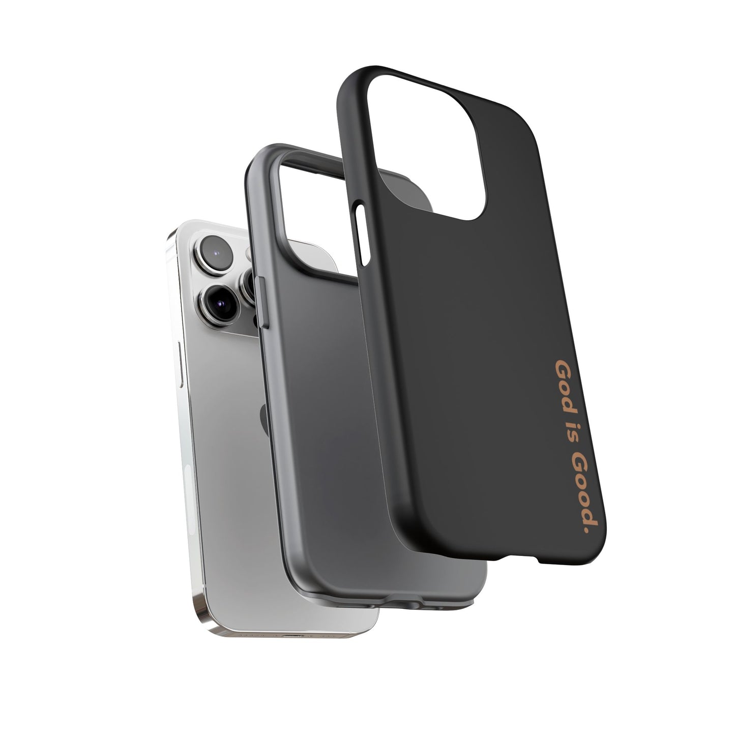 God Is Good Phone Case Minimal Aesthetic Christian Tough Cover