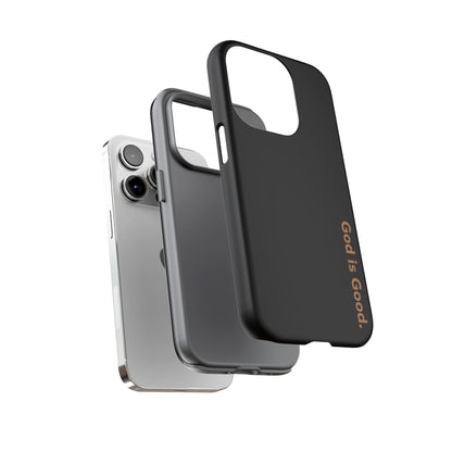 God Is Good Phone Case Minimal Aesthetic Christian Tough Cover