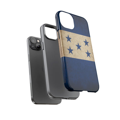 Honduras Flag Phone Case | Vintage Honduran Flag iPhone & Samsung Tough Protective Case