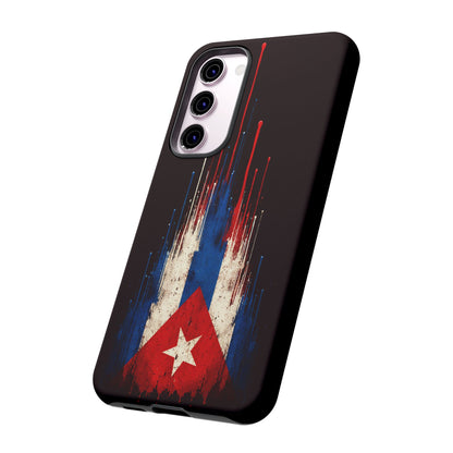 Cuban Flag Phone Case | Cuba Flag Tough Case | Patriotic Cuban Pride iPhone Samsung Protective Cover
