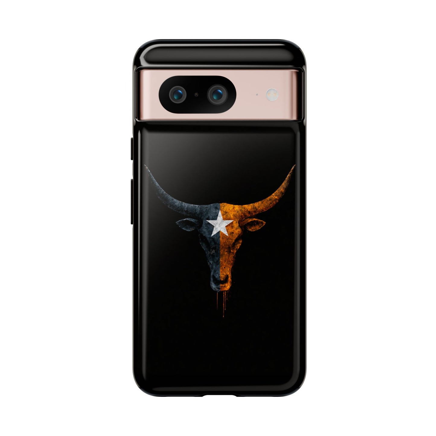 Texas Longhorn Skull Phone Case Western Cowboy Bull iPhone Samsung Cover